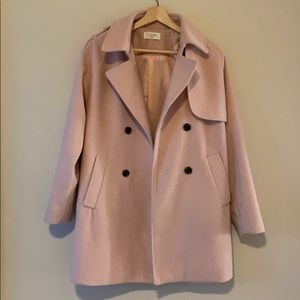 Pink Trench Coat